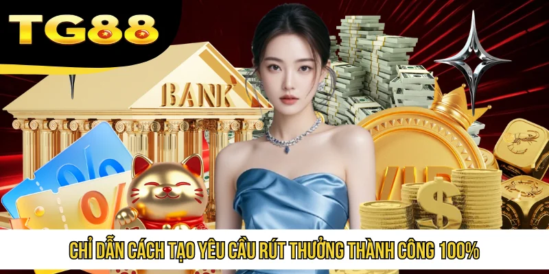 Chỉ dẫn cách tạo yêu cầu rút thưởng thành công 100%